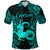 Custom Capricorn Zodiac Polynesian Polo Shirt Unique Style Turquoise LT8 - Polynesian Pride