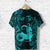 Custom Capricorn Zodiac Polynesian T Shirt Unique Style Turquoise LT8 - Polynesian Pride