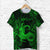 Custom Capricorn Zodiac Polynesian T Shirt Unique Style Green LT8 - Polynesian Pride