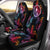 Chuuk State Car Seat Cover - Sea Turtle In Tribal Polynesian Style Universal Fit Black - Polynesian Pride