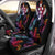 Kosrae State Car Seat Cover - Sea Turtle In Tribal Polynesian Style Universal Fit Black - Polynesian Pride