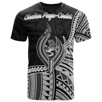 Guam T Shirt Chalan Pago Ordot Polynesian Patterns Unisex Black - Polynesian Pride