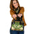 Chuuk Shoulder Handbag - Polynesian Gold Patterns Collection One Size Black - Polynesian Pride