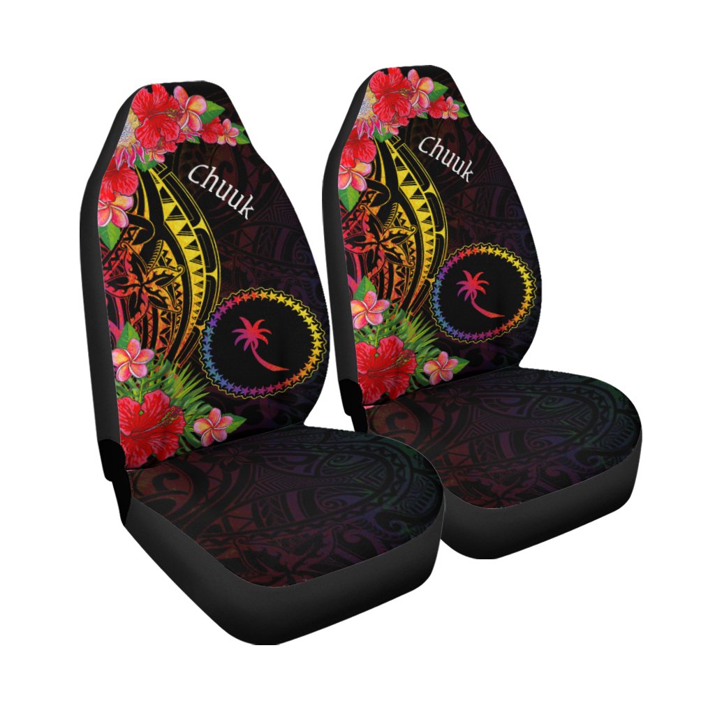 Chuuk State Car Seat Cover - Tropical Hippie Style - Polynesian Pride