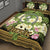 Chuuk State Quilt Bed Set - Polynesian Gold Patterns Collection - Polynesian Pride