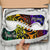 Chuuk Custom Personalised Sneakers - Rainbow Polynesian Pattern - Polynesian Pride