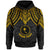 Chuuk Custom Hoodie Micronesian Pattern Armor Style - Polynesian Pride