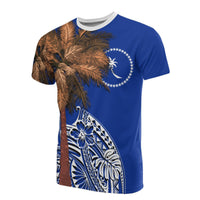 Chuuk T Shirt Micronesian Palm Tree Flag Unisex Art - Polynesian Pride
