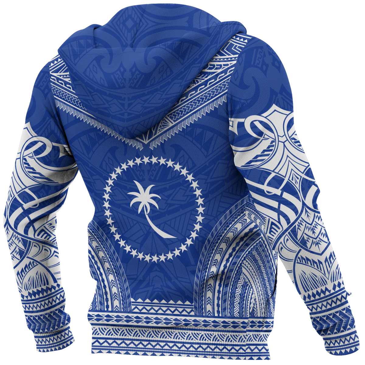 Chuuk Flag Polynesian Chief Hoodie - Polynesian Pride