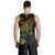 Chuuk Custom Personalised Men's Tank Top - Reggae Turtle - Polynesian Pride