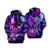 Hawaii Humming Bird Galaxy Hoodie (Zip up) AH Unisex Galaxy - Polynesian Pride