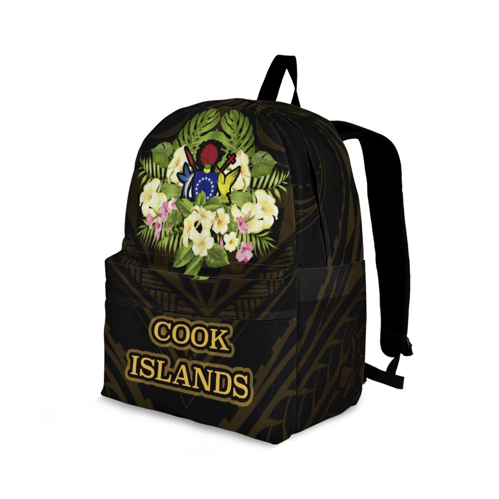 Cook Islands Backpack - Polynesian Gold Patterns Collection - Polynesian Pride