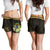 Cook Islands Women's Shorts - Polynesian Gold Patterns Collection - Polynesian Pride