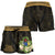 Cook Islands Women's Shorts - Polynesian Gold Patterns Collection - Polynesian Pride