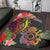 Cook Islands Area Rug - Tropical Hippie Style - Polynesian Pride