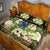 Cook Islands Quilt Bed Set - Polynesian Gold Patterns Collection - Polynesian Pride