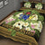 Cook Islands Quilt Bed Set - Polynesian Gold Patterns Collection - Polynesian Pride