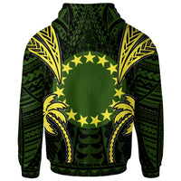 Cook Islands Hoodie Blood Runs Through My Veins Style Flag - Polynesian Pride