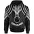 Cook islands Hoodie Polynesian Armor Style Black Unisex Black - Polynesian Pride