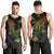 Cook Islands Custom Personalised Men's Tank Top - Reggae Turtle - Polynesian Pride