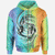Polynesian Zip Hoodie Couple Style Unisex Blue - Polynesian Pride