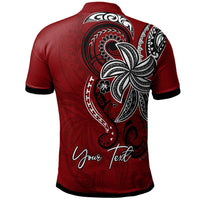 Hawaii Kanaka Maoli Polo Shirt Custom Abstract Style - Polynesian Pride