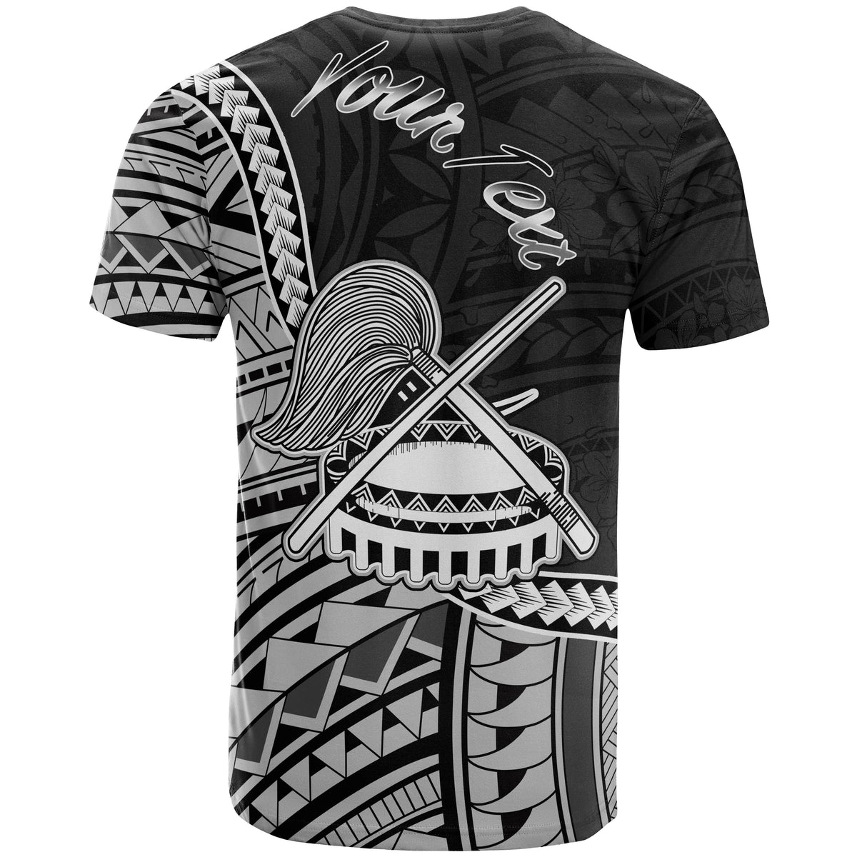 American Samoa T Shirt Custom Polynesian Patterns - Polynesian Pride