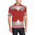 Tonga Polo Shirt Tongan Wave Style Unisex Red - Polynesian Pride