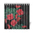 Hibiscus Red Flower Shower Curtain 177 x 172 (cm) Red - Polynesian Pride