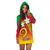 Vanuatu Novelty Hoodie Dress Frangipani Tropical Spa Flower LT13 - Polynesian Pride