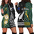 South Africa Protea and New Zealand Fern Hoodie Dress Rugby Go Springboks vs All Black LT13 Art - Polynesian Pride