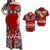 Ikale Tahi Sipi Tau Tonga Rugby Matching Dress and Hawaiian Shirt LT2 RED - Polynesian Pride