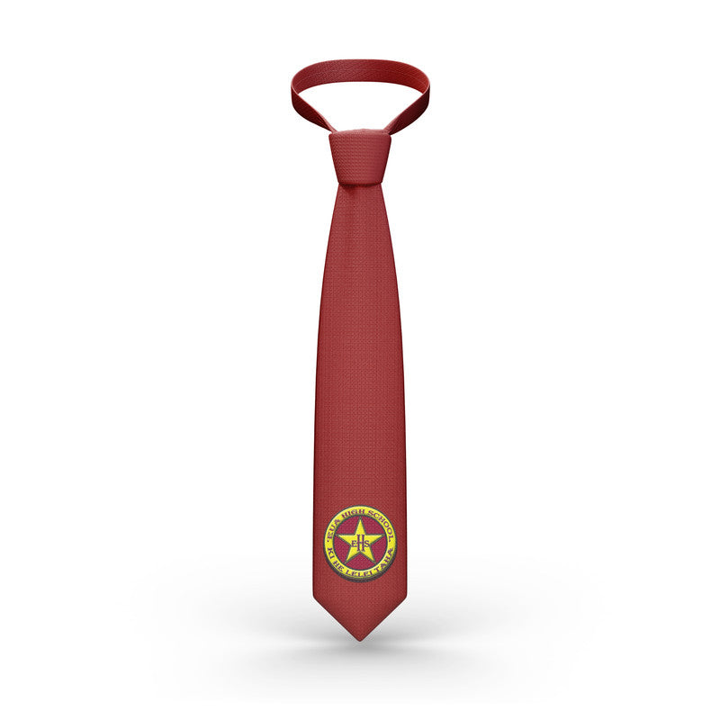 Tonga Eua High School Necktie Simple Style - Maroon LT8 - Polynesian Pride