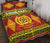 (Custom Personalised) Tonga High School Quilt Bed Set - Tongan Pattern LT13 - Polynesian Pride