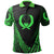 Pohnpei State Polo Shirt Green Polynesian Patterns Sport Style Unisex Black - Polynesian Pride