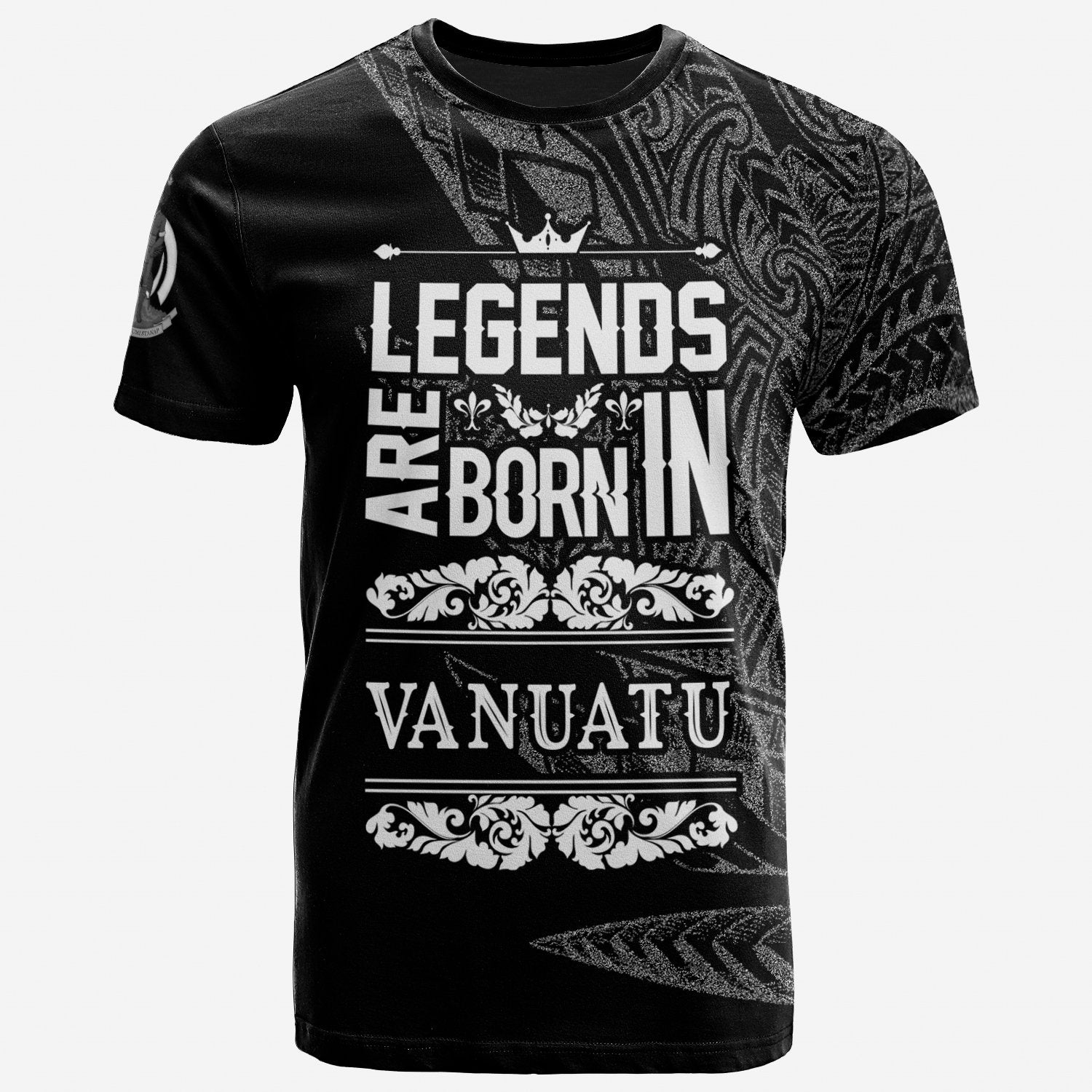 Vanuatu T Shirt Legends Are Born In White Color Unisex Art - Polynesian Pride