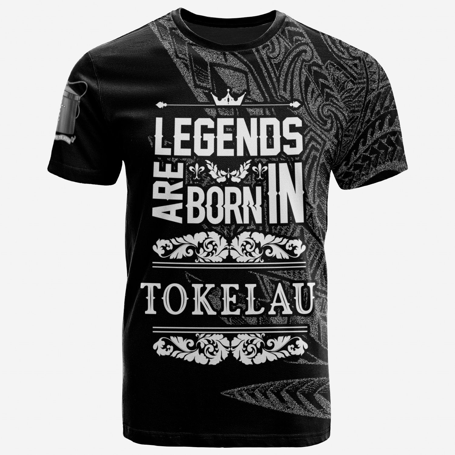 Tokelau T Shirt Legends Are Born In White Color Unisex Art - Polynesian Pride