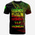 Yap State T Shirt Legends Are Born In Reggae Color Unisex Reggae - Polynesian Pride