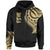 Federated States of Micronesia Hoodie Federated States of Micronesia Tatau Gold Patterns Unisex Black - Polynesian Pride