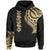 Hawaii Hoodie Tatau Gold Patterns Unisex Black - Polynesian Pride