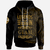 Guam Hoodie Legends Are Born In Gold Color Unisex Gold - Polynesian Pride