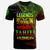 Tahiti T Shirt Legends Are Born In Reggae Color Unisex Black - Polynesian Pride