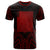 Wallis & Futuna T Shirt Wallis & Futuna Seal Tribal Red Color Patterns Unisex Black - Polynesian Pride