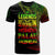 Palau T Shirt Legends Are Born In Reggae Color Unisex Black - Polynesian Pride