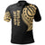 Wallis and Futuna Polo Shirt Wallis and Futuna Tatau Gold Patterns Unisex Black - Polynesian Pride