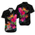 Fiji Polynesian Hibiscus Matching Hawaiian Shirt and Dress LT12 - Polynesian Pride