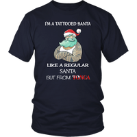 Tonga T Shirt Im A Tattooed Santa - Polynesian Pride