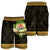 French Polynesia Men's Shorts - Polynesian Gold Patterns Collection - Polynesian Pride