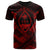 Guam Polynesian Custom T Shirt Guam Red Seal Camisole Hibiscus Style Unisex Red - Polynesian Pride