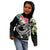 YAP Polynesian Hoodie Summer Plumeria (Black) - Polynesian Pride